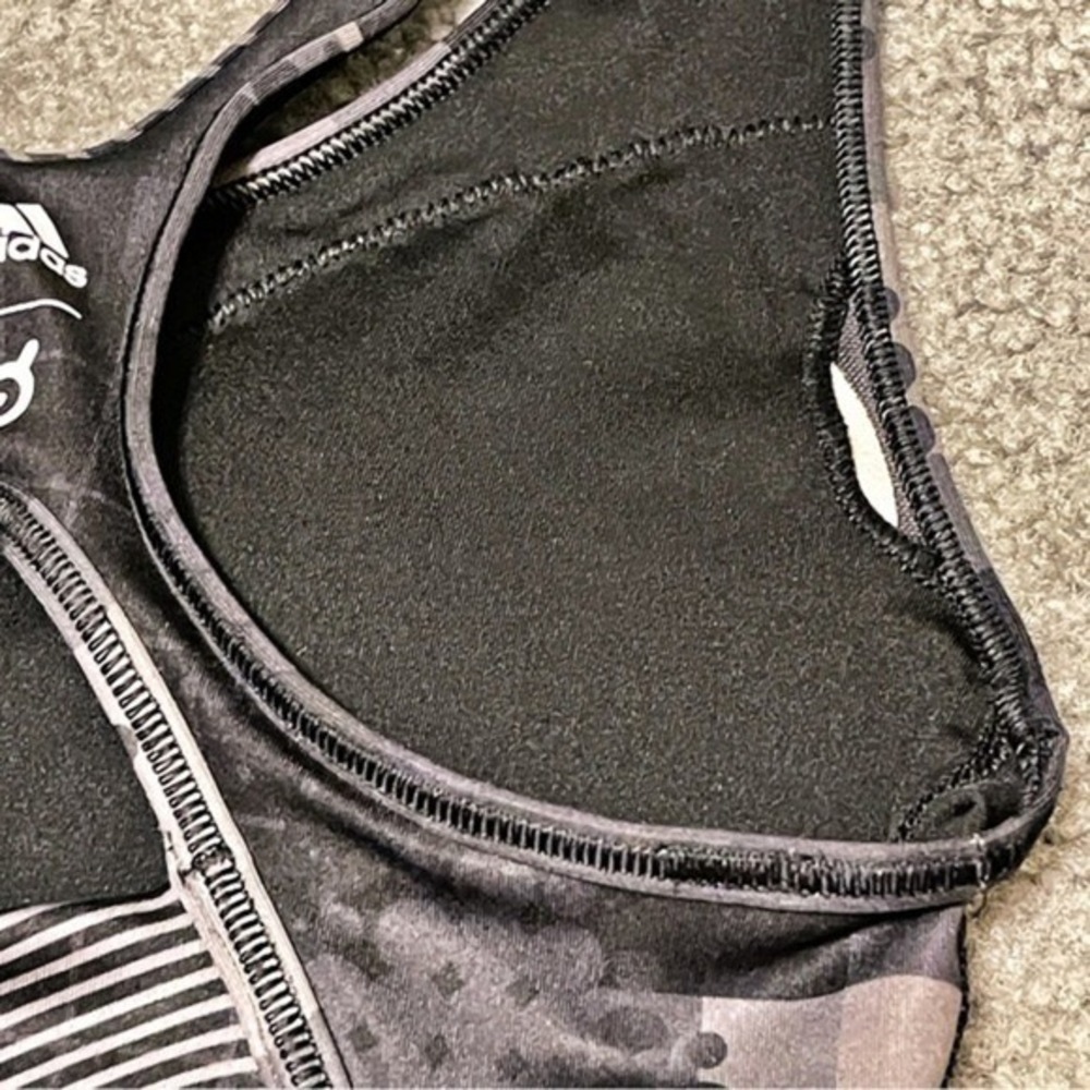 Adidas x Peloton Digi Motion HEAT.RDY Believe This Bra Graphic Print XS NEW - Picture 9 of 16